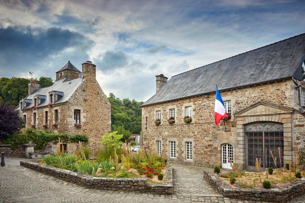 Dorf in der Bretagne